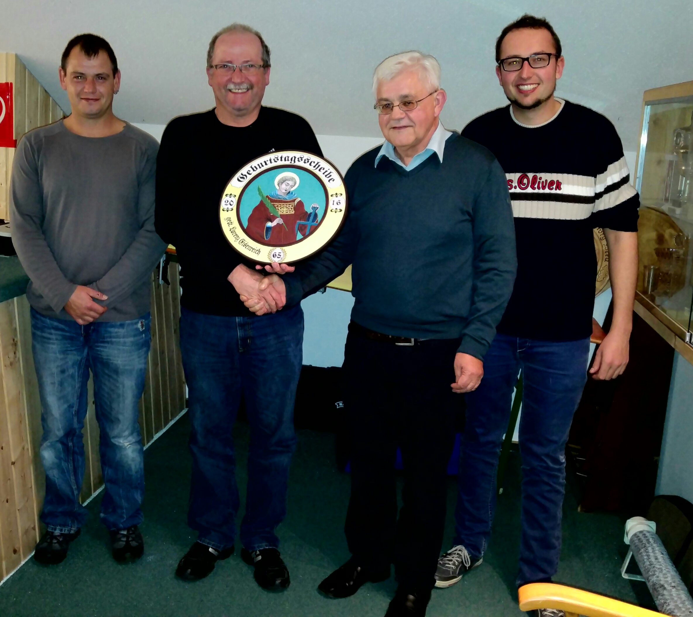 Geburtstagsscheibe Lorenz Eisenreich