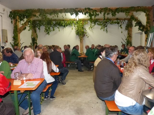 Besucher des Herbstfestes
