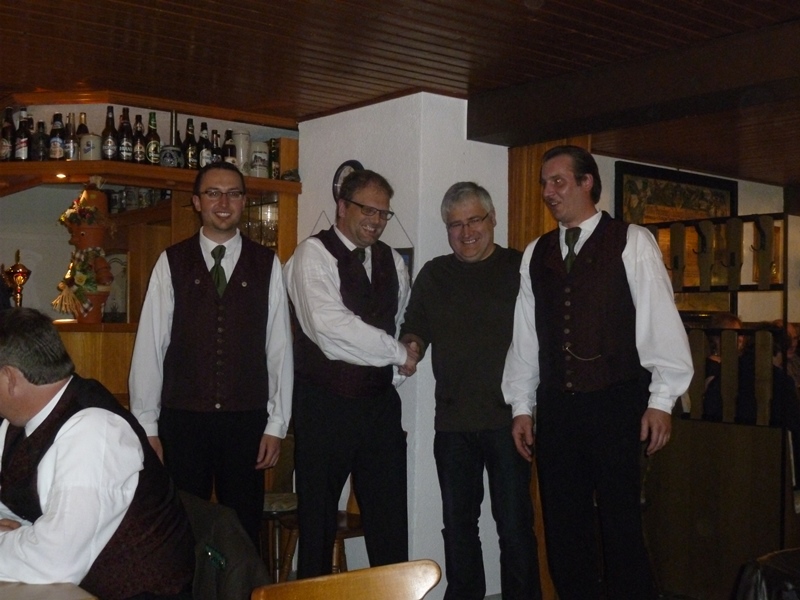 neuer Schriftführer Thomas Seidl