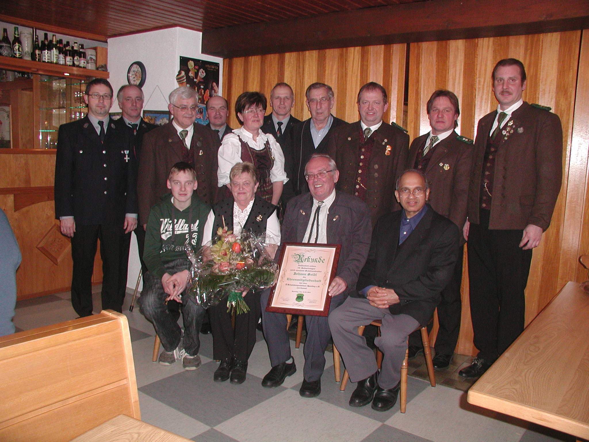 Hans Seidl Geburtstag